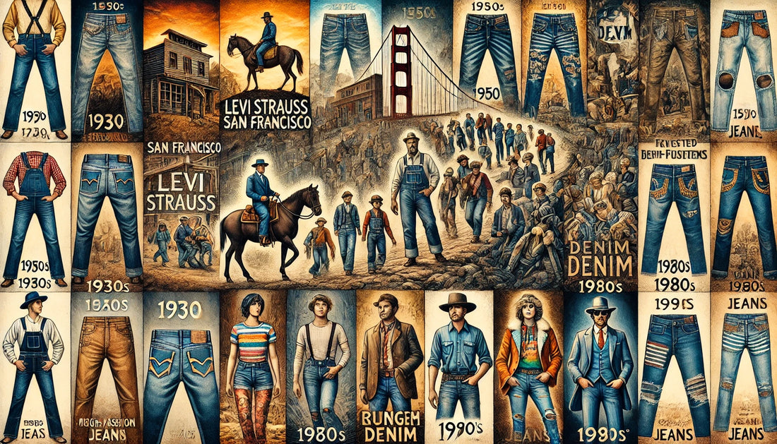 From Gold Mines to Catwalks: The Journey of Jeans
